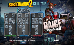 steveholtvstheuniverse:  escarghostage:  marciantobay:  Gaige, Borderland 2’s newest playable character, is a confirmed Brony. Each character in the Borderlands has a skill tree that splits three ways. In each of Gaige’s paths, there is an explicit