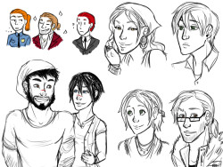 hipster/modern!AU for DA2 companions I wanted to sqeeze carver and bethany in there but nOT ENOUGH ROOM ;n; so yea this was fun (click high-quality for better view c:)