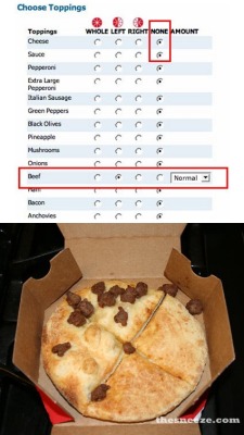 alishalovescats1701:  ineffable-hufflepuff:  misandryevans:  babymarkers:  the-chocolate-chip-pancake:  thatsnotwatyourmomsaid:  none pizza with left beef  It should be a rule of Tumblr to always reblog none pizza with left beef  ive missed you  #THIS