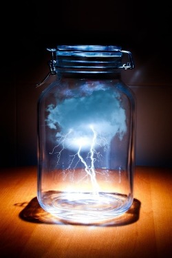 lightning in a jar  fuck a bottle :P