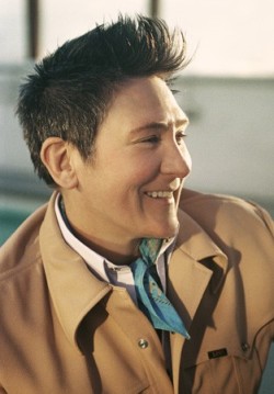 Out musician, KD Lang.