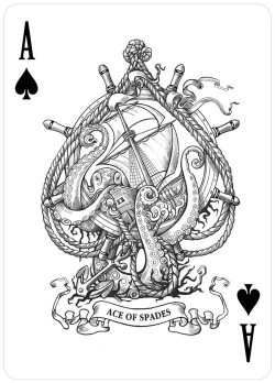 father-shinealightandguidemehome:  The history behind the Ace Of Spades card tells stories of royalty, religion, heresy, satanism, heraldry, taxation, misfortune, death, counterfeiting, advertising, war, psychology &amp; art dating right back to the 1700’