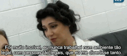  Verônica Debom e Carla Diaz falando sobre o fim de Rebelde e sobre a loucura do elenco da novela… lindas! (♥) 