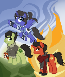 bronychilensis:  The Legend of Korra (Ponified edition) by ~Bedupolker 