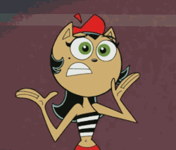 fairlyoddgifs:  From the latest TUFF Puppy episode  She is so cute and hot.