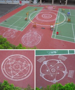 squadron-of-damned:   #who is doing alchemy on the tennis court again  what the hell do you mean again??? 