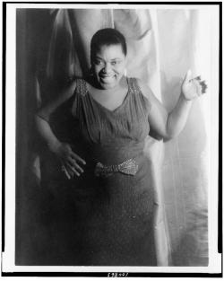 oldgirlsclub:  Bessie Smith 1936 Original Old Girl!  She&rsquo;s my favorite person that I ain&rsquo;t ever met. I use to cover 4 Bessie songs, I'ma try and remember them for my gig tonight.