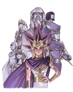 duel-monsters:  Pharaoh Atem &amp; his Secret Court 