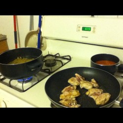 Cooking for the children #iknow #cooking #wifeyflow