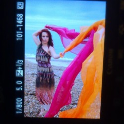 Little preview from todays shoot #my #photography #pink #orange #model #fashion #girl