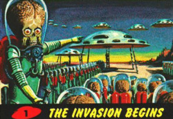 rogerwilkerson:  Mars Attacks! Cards - 1962 