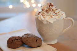 Cookies and hot chocolate on your birthday!