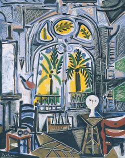 thorsteinulf:  Pablo Picasso - The Studio (1955) 