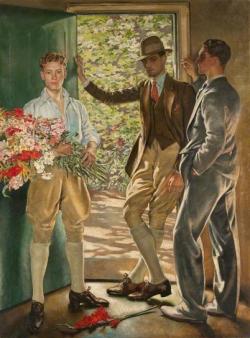 1926: ‘The garden door.’ by William Bruce Ellis Ranken.