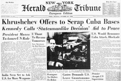 todayinhistory:  October 28th 1962: End of the Cuban Missile Crisis On this day in 1962 the 13 day Cuban Missile Crisis ended when Soviet leader Nikita Khrushchev ordered the removal of Soviet missiles from Cuba. The crisis came at the height of the Cold