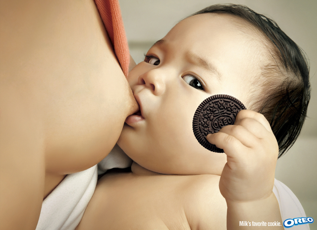 Oreo breastfeeding ad