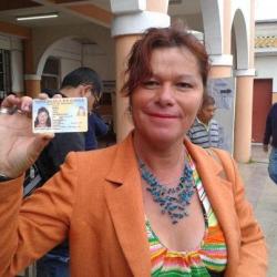 bklynboihood:  CONGRATULATIONS Giorgina Muñoz.First trans woman to vote with a woman’s ID in Chile’s history! (via @Wipe Out Homophobia) 