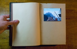 mysticplaces:  riumplus:  “A real Myst book” by Mike Ando aka RIUM  This is my “working” replica Myst book. It’s made out of a copy of the same book Cyan originally used as a texture reference.Inside the book is a full desktop computer, completely