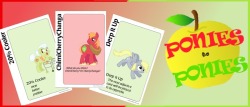 fisherpon:  Ponies to Ponies (Ponified Apples to Apples!) by ~ScribbleQuill Printable decks at source.