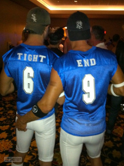 sirjocktrainer:  The two wouldnâ€™t even realize Coach hadnâ€™t given them their regular uniforms until after the convention  