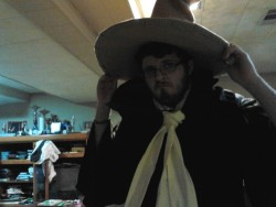 WUUUUUUUUUUUUUUUUUUUUUHNCE I WAS A BLACK MAGE; IT WAS PRETTY BALLIN&rsquo;. BASED IT AROUND ONE OF MY FAVORITE FINAL FANTASY JOB CLASSES (and maybe a specific character named in the remake)  LOOKS LIKE I&rsquo;VE STILL GOT THE COSTUME THOUGH.