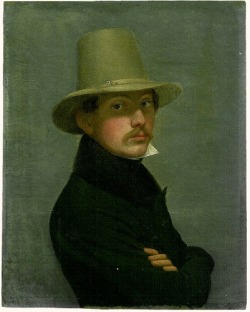 Eduard Daege (1805–1883): Self-portrait.