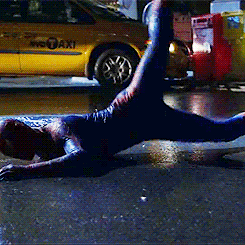 tricksterity:  oracle-of-the-moonsand:  thatwasnotveryravenofyou:  Do you have any idea how long I’ve been waiting for this GIF?  Bless you internet.   Bless you spiderman bless your butt  bless u spideybutt 