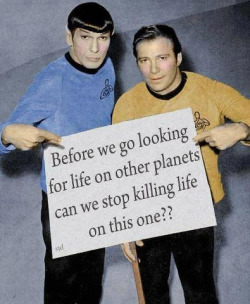  I love this.   The short answer is no. It&rsquo;s easier to find life on other planets and quite honestly, more interesting. It&rsquo;s our nature to kill 1 another, so why bother going against really?Besides, that way, we might get another option if