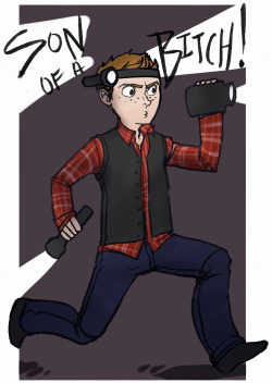 Cookieforyou&rsquo;s birthday request, Dean all nerded out as a Ghostfacer~