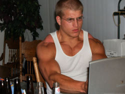 Suckers Simon couldnâ€™t believe the bullshit he was reading on the forums. The skinny pussies were eating up advice from â€œnaturalâ€ bodybuilders, ignoring the tale-tell signs of steroid abuse from their mentors. They were all exhausting their fragile