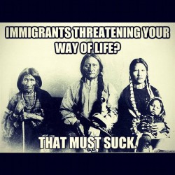 sonofbaldwin:  Who’s the immigrant? 