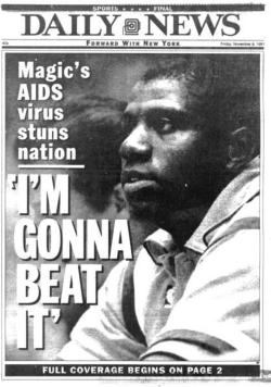 BACK IN THE DAY |11/7/91| Magic Johnson announces his retirement from the Los Angeles Lakers, after testing positive for HIV.