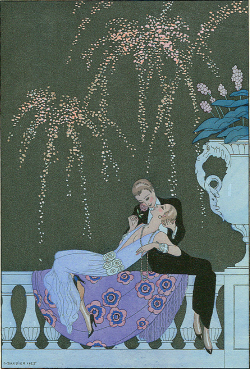 vampdreaminginhollywood:  George Barbier- Le Feu, 1926 