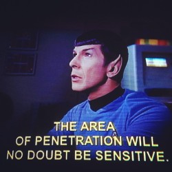 thesecretmichan:  sciencebluetrenchcoat:  “no homo” cries gene roddenberry while the censors look on dubiously  “yes homo” gene whispers finally as nimoy nods silently in the background 