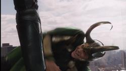 Loki. Wat. Loki no. Loki you are at war you do not have time to be perv/trollfacing at your brother while you roll off towers.