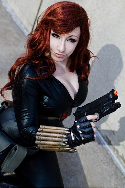 Avengers black widow cosplay
