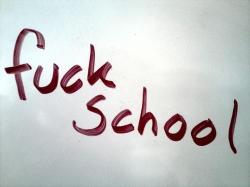  fuck fuck school red school tumblr 