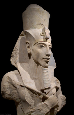 noalani-deactivated20160302:  PHARAO AKHENATEN: 10th ruler of the 18th dynasty. Prior to the 5th year of his reign he was known as Amenhotep IV. Ascended the throne in approximately 1353 BC as sole ruler (there is some evidence that for some time he was