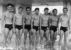 swimmersdivers:  Vintage Waterpolo Please follow these blogs! - candid♂male | cutguys♂only | athletes♂jocks | swimmers♂divers | watching♂men | missionary♂men 
