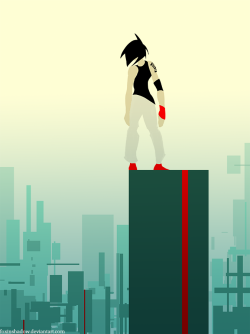 Trying out something new! I wanted to try minimalism, proper Mirror&rsquo;s Edge fanart will follow one day. This one took me less than an hour, and for such a speed art I&rsquo;m rather happy with an outcome