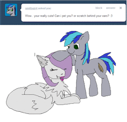 wolf-pony:  http://smittygir4.tumblr.com/ of course you can! i love that! &gt;w&lt;  Oh ma gawd. SO ADORABLE!!!! This pony / wolf is So CUTE! Thanks for drawing Smitty!! he looks awesome ^^ Go follow the Kawaii!! 