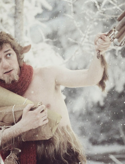 evycarnahan:  “Meanwhile,” said Mr. Tumnus, “it is winter in Narnia, and has been for ever so long, and we shall both catch cold if we stand here talking in the snow. Daughter of Eve from the far land of Spare Oom where eternal summer reigns around
