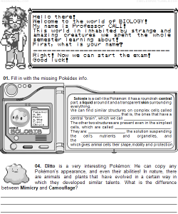 godtricksterloki:  copter25:  circlemaze:  I heard people saying that if they had tests about Pokémon, they’d only get As, so I gave my students the opportunity to prove it. ;D This is the most fun I had IN MY LIFE while preparing an exam! I translated