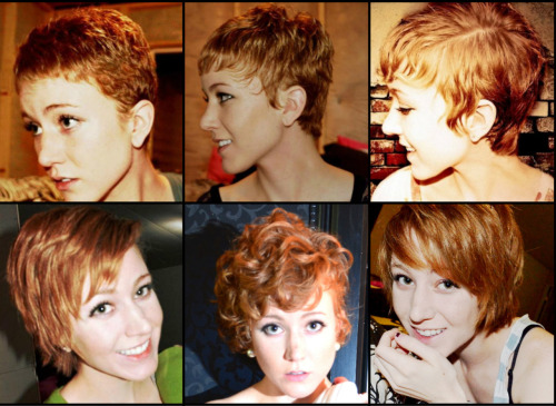 Your growing out pixie cut