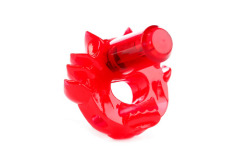 lovesextoys THE FLAME THROWER - SINGLE BULLET Welcome to Crossbones, the revolutionary new vibrating cock ring line that uses our patent pending Cross Bullet System! Acting as a bulls-eye for clitoral stimulation and penis stimulation, the dual bullet