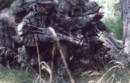 German army camouflage uniforms