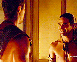  AGRON: I would slay ALL, who would lay attempt to wrest you from my arms.  