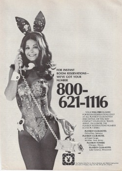 vintagebounty:  Playboy Club Hotel Reservation Vintage Advertisement 1974 Original Original: https://www.etsy.com/listing/116859769/playboy-club-hotel-reservation-vintage 