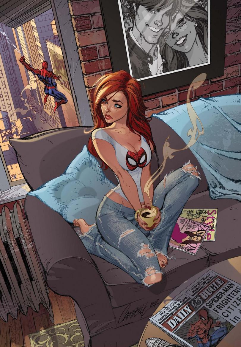 Sexy mary jane cosplay retro fuck picture