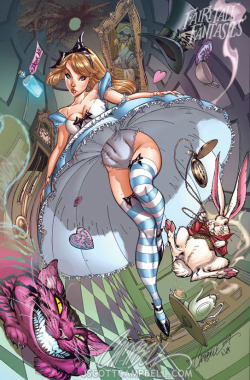 Alice in Wonderland 2010 by *J-Scott-Campbell